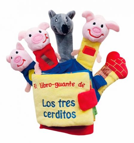EL LIBRO GUANTE DE LOS TRES CERDITOS (EDEBÉ)