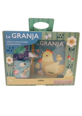 LA GRANJA. LIBRO Y CUBOS DE JUEGO MULTISENSORIAL (EDEBÉ)