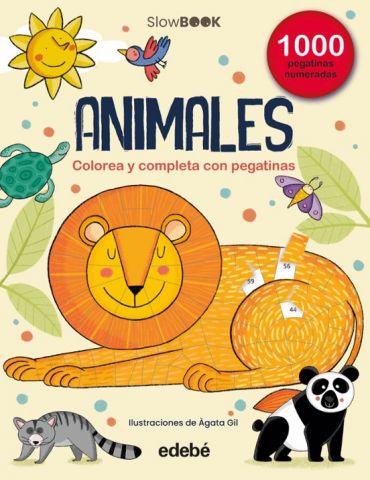 ANIMALES. 1000 PEGATINAS NUMERADAS (EDEBÉ)