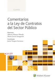 COMENTARIOS A LA LEY DE CONTRATOS DEL SECTOR PÚBLI