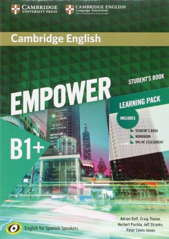 CAMBRIDGE ENGLISH EMPOWER B1+STUDENT'S BOOK AND WB