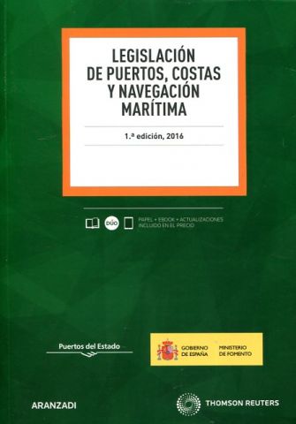 LEGISLACIÓN DE PUERTOS, COSTAS Y NAVEGACIÓN MARÍT.