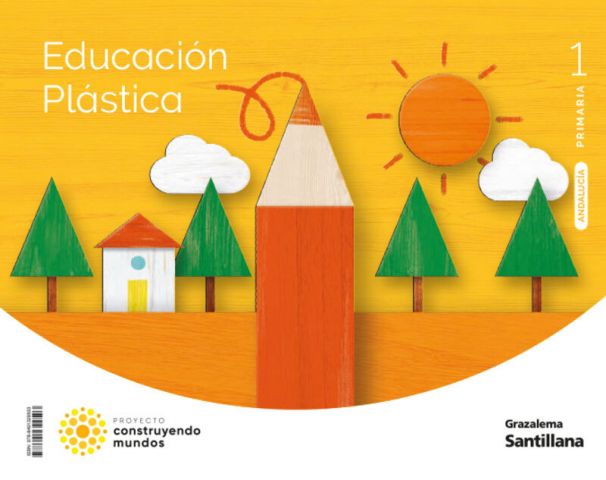 (SANTILLANA) EDUCACIÓN PLÁSTICA 1º EP AND. 23 C. MUNDOS