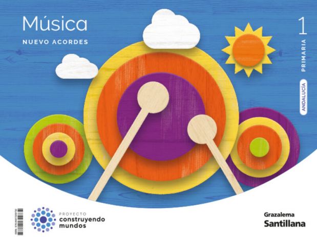 (SANTILLANA) MÚSICA 1º EP AND. 23 NUEVOS ACORDES