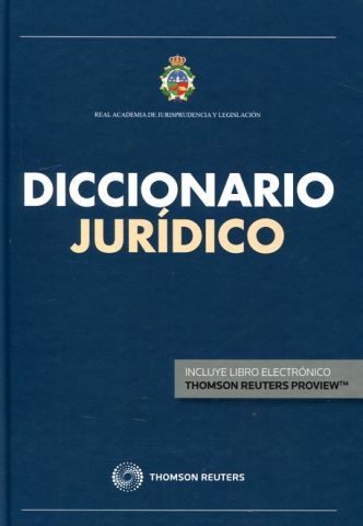 DICCIONARIO JURÍDICO (DUO) 2016 (ARANZADI)