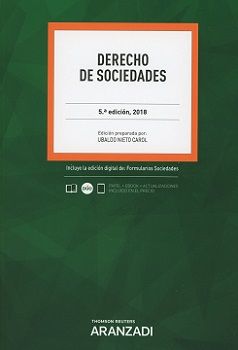 DERECHO DE SOCIEDADES. EDICIÓN 2018