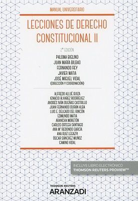 LECCIONES DE DERECHO CONSTITUCIONAL II ED. 2018