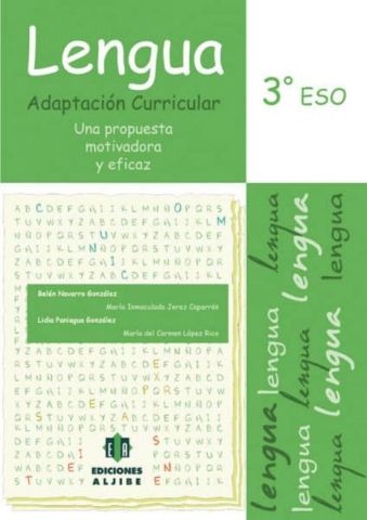 (ALJIBE) LENGUA 3º ESO ADAPTACIÓN CURRICULAR