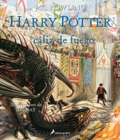 HARRY POTTER Y EL CALIZ DE FUEGO (ILUSTRADO)