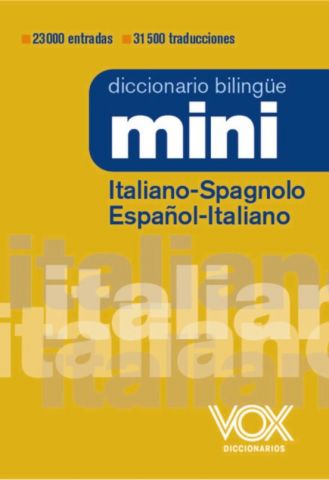 DICCIONARIO MINI ESPAÑOL-ITALIANO (VOX)