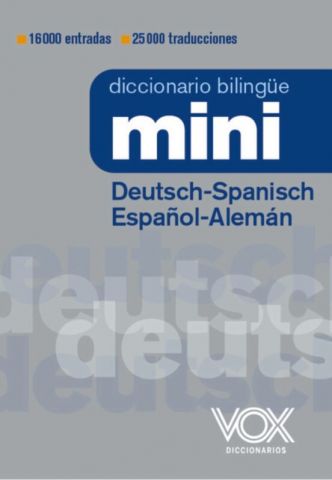 DICCIONARIO MINI ESPAÑOL-ALEMÁN (VOX)