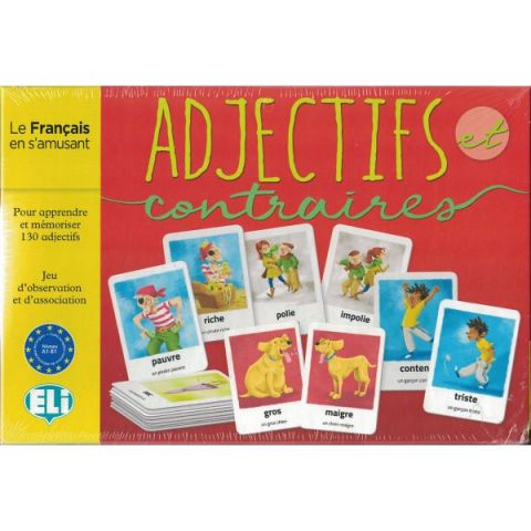 ADJECTIVES ET CONTRAIRES JUEGO EN FRANCÉS (ELI)