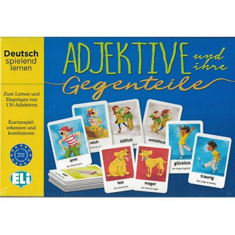 ADJEKTIVE UND IHRE GEGENTEILE JUEGO EN ALEMÁN (ELI)