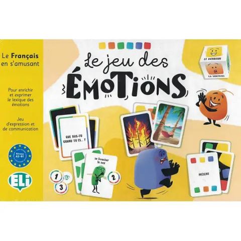 LE JEU DES EMOTIONS  JUEGO EN FRANCÉS (ELI)