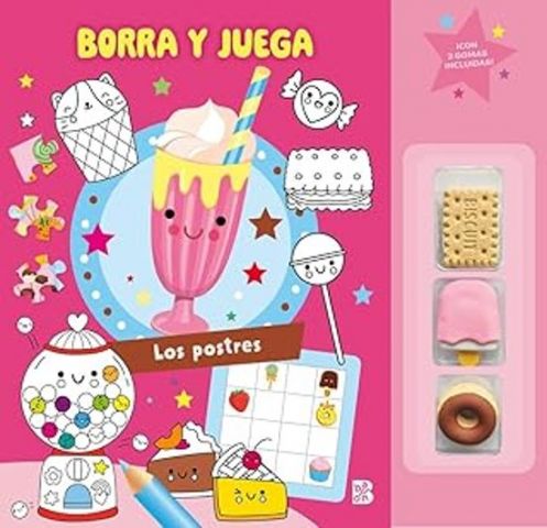 BORRA Y JUEGA. LOS POSTRES (BALLON)