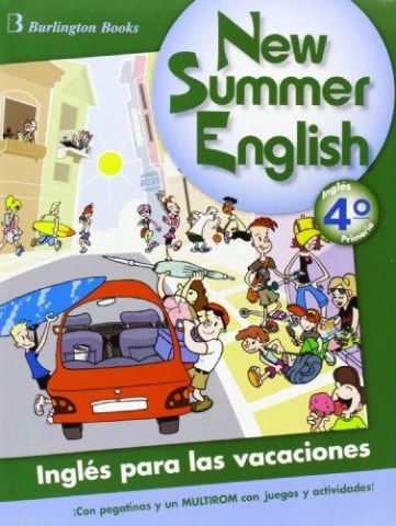 NEW SUMMER ENGLISH 4º EP + CD (BURLINGTON )