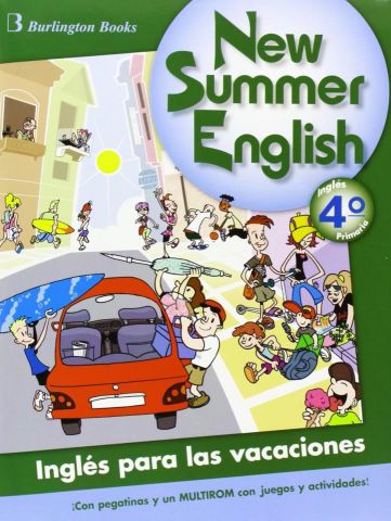 NEW SUMMER ENGLISH 4º EP + CD (BURLINGTON )