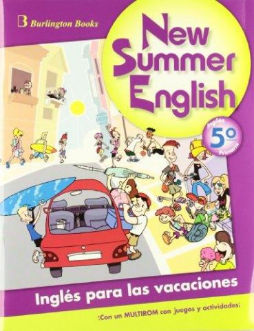 NEW SUMMER ENGLISH 5º EP + CD (BURLINGTON )