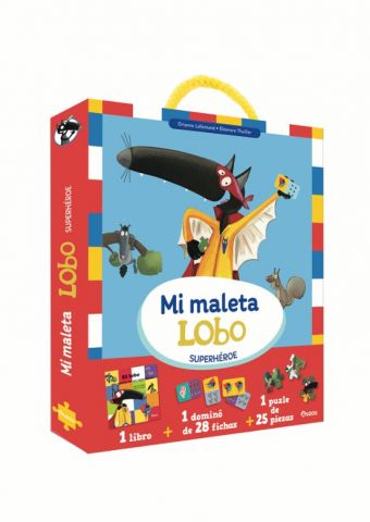 MI MALETA LOBO SUPERHÉROE (AUZOU)