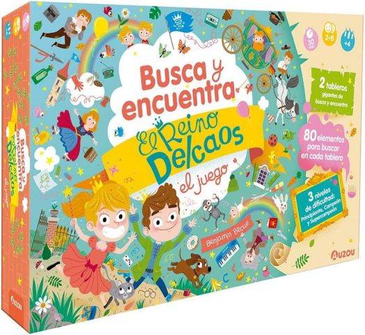EL REINO DEL CAOS. JUEGO DE BUSCA Y ENCUENTRA (AUZOU)