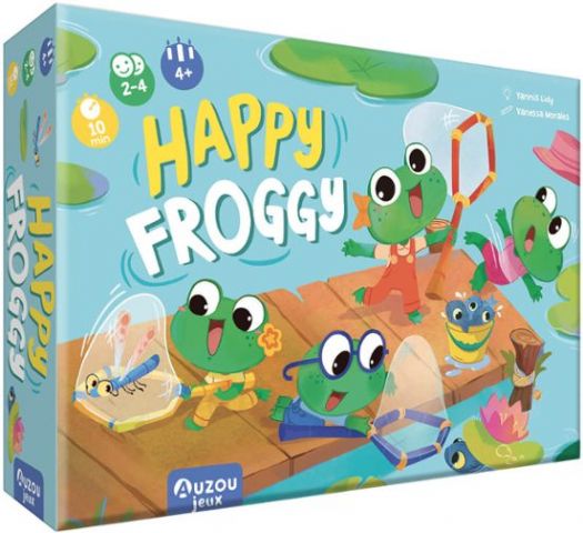 HAPPY FROGGY. MIS PEQUEÑOS JUEGOS (AUZOU)