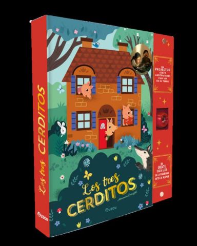 LOS TRES CERDITOS. LIBRO PROYECTOR (AUZOU)