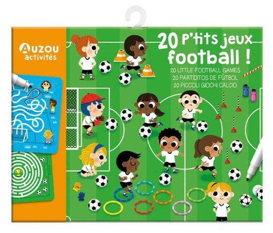 20 PARTIDITOS DE FÚTBOL. MI ESTUCHE DE JUEGOS (AUZOU)