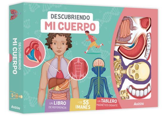 DESCUBRIENDO MI CUERPO. TABLERO MAGNÉTICO (AUZOU)