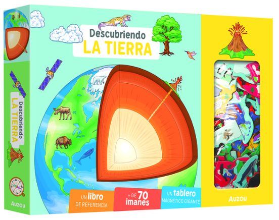 DESCUBRIENDO LA TIERRA. TABLERO MAGNÉTICO (AUZOU)