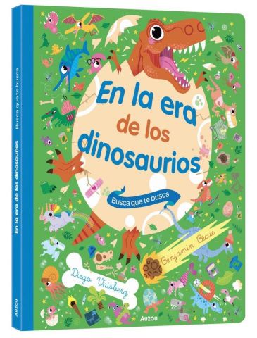 BUSCA QUE TE BUSCA. EN LA ERA DE LOS DINOSAURIOS (AUZOU)