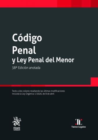 CÓDIGO PENAL  ED. 2026 (TIRANT)