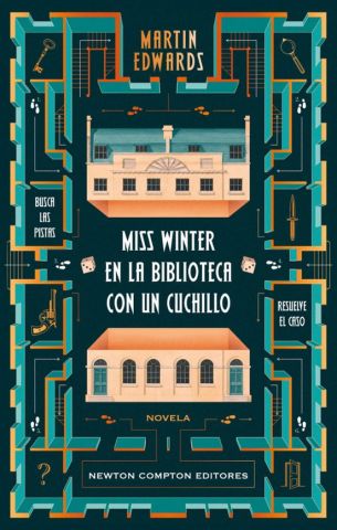 MISS WINTER EN LA BIBLIOTECA CON UN CUCHILLO (NEWTON COMPTON)