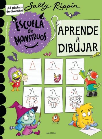 ESCUELA DE MONSTRUOS. APRENDE A DIBUJAR (MONTENA)