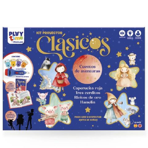 KIT PROYECTOR CLASICOS: CUENTOS DE AVENTURAS BOPR11 (IMAGILAND)