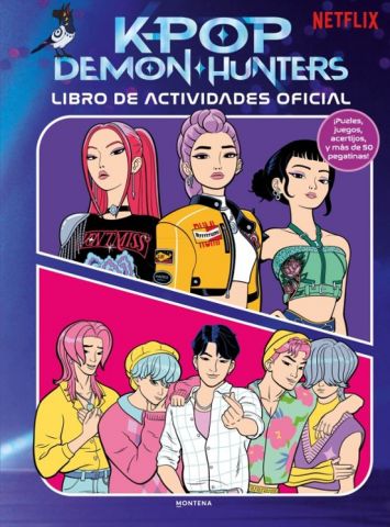 K-POP DEMON HUNTERS. LIBRO DE ACTIVIDADES (MONTENA)