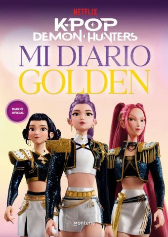 K-POP DEMON HUNTERS. MI DIARIO GOLDEN (MONTENA)