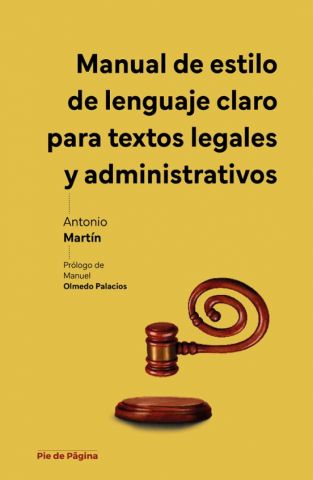 MANUAL DE ESTILO DEL LENGUAJE CLARO PARA TEXTOS LEGALES (PIE DE PÁGINA)
