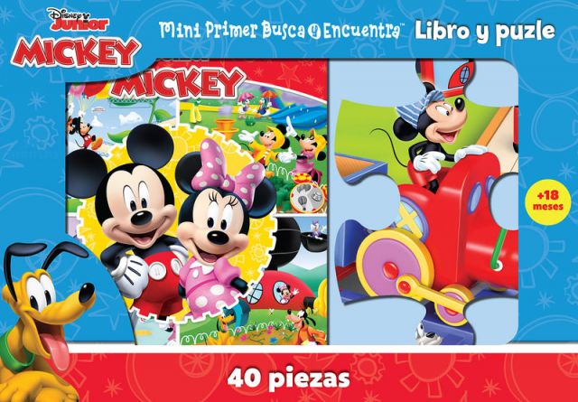 MI PRIMER BUSCA Y ENCUENTRA PUZLE MICKEY (PIL)