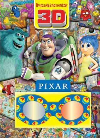 BUSCA Y ENCUENTRA 3D PIXAR (PIL)