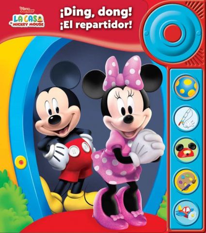 ¡DING DONG! ¡EL REPARTIDOR! LIBRO CON TIMBRE MICKEY (PIL)
