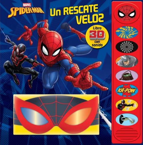 SPIDERMAN UN RESCATE VELOZ. LIBRO 3D CON SONIDO (PIL)