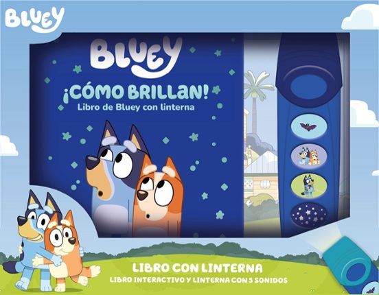 BLUEY. ¡CÓMO BRILLAN! LIBRO CON LINTERNA (PIL)
