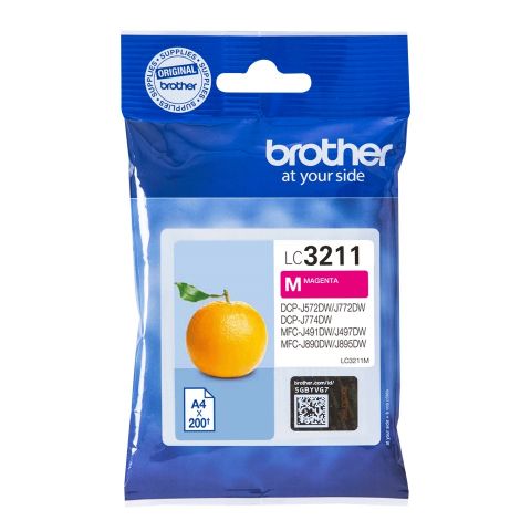 BROTHER INKJET LC3211M CARTUCHO MAGENTA ORIGINAL