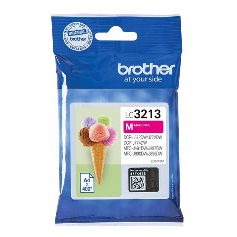 BROTHER INKJET LC3213M CARTUCHO MAGENTA ORIGINAL