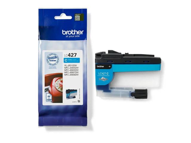 BROTHER INKJET LC427C CARTUCHO CYAN ORIGINAL