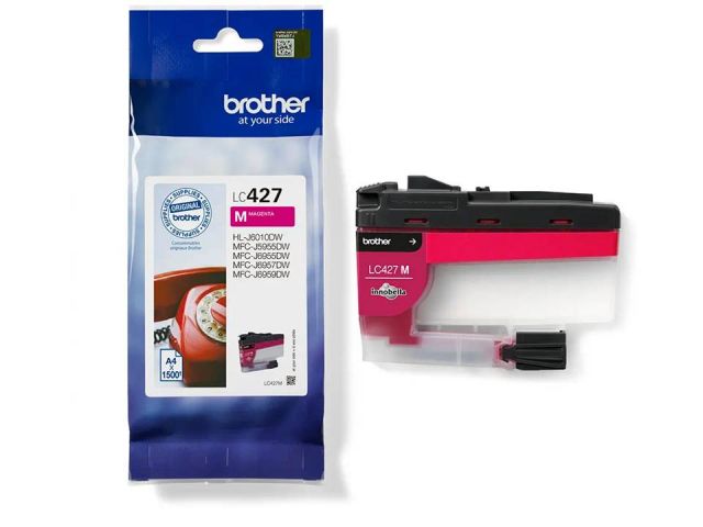 BROTHER INKJET LC427M CARTUCHO MAGENTA ORIGINAL