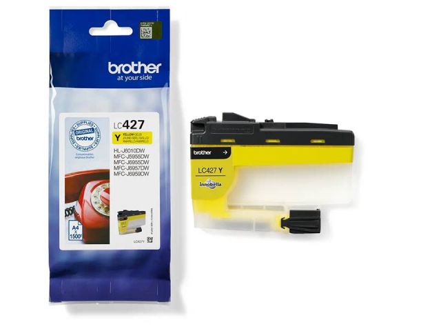 BROTHER INKJET LC427Y CARTUCHO AMARILLO ORIGINAL