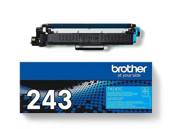 BROTHER LASER COLOR TONER CYAN TN243C ORIGINAL