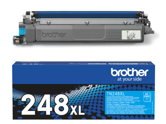 BROTHER LASER COLOR TONER CYAN TN248XLC ORIGINAL