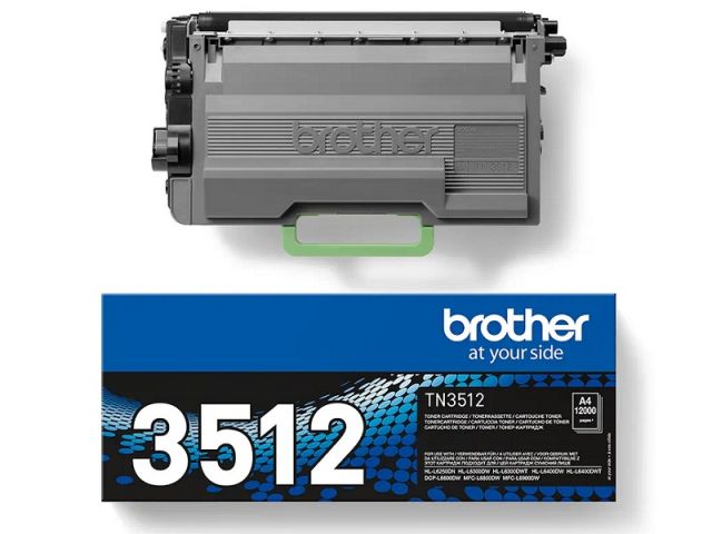 BROTHER LASER TONER NEGRO TN-3512 ORIGINAL